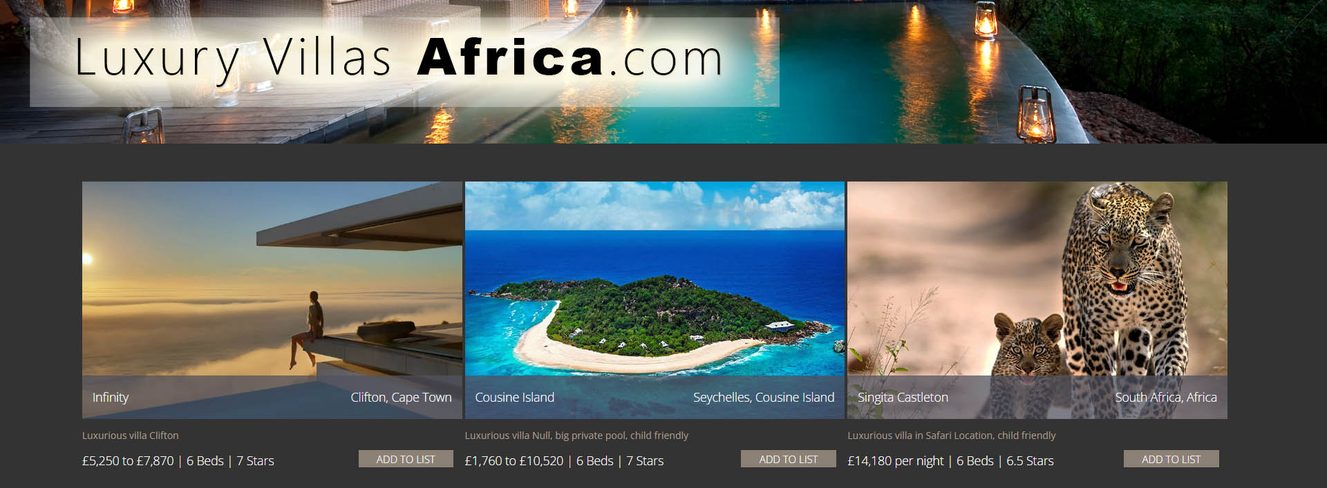 Luxury Villas Africa